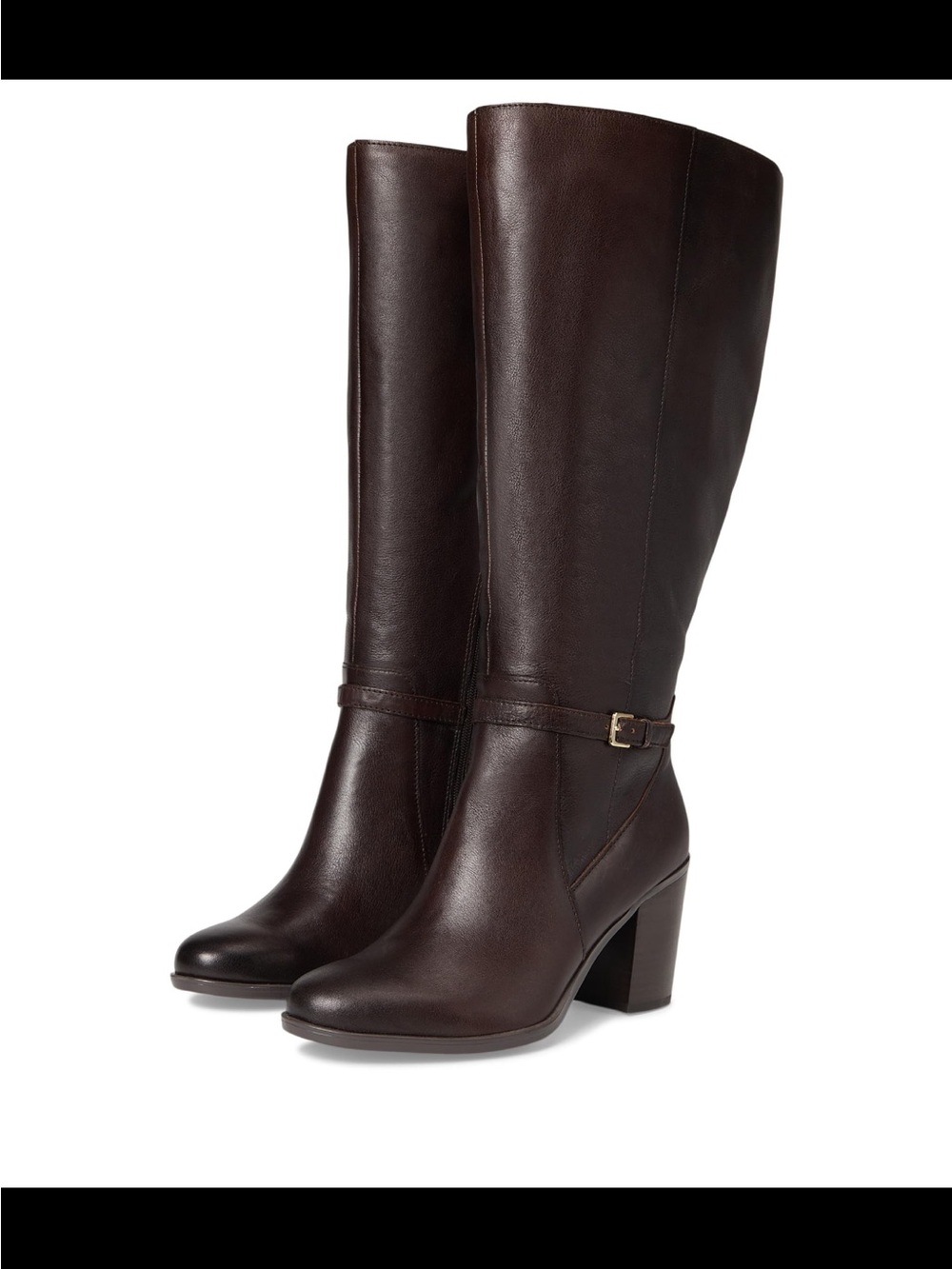 Naturalizer Extra Wide Calf Knee High Boots - size 11 WW(E)